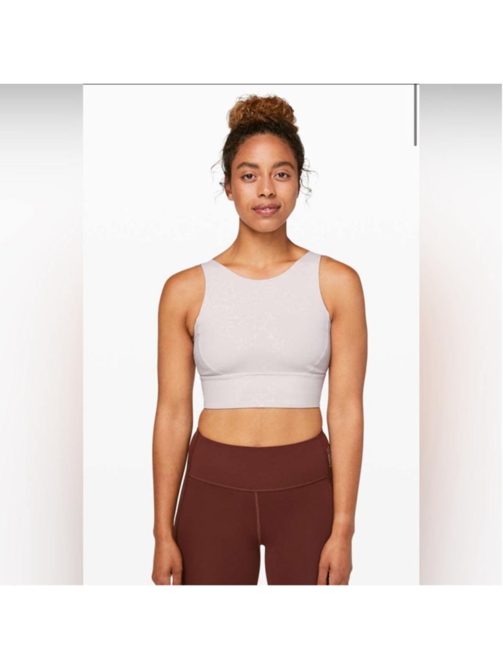 Lululemon x Barry’s Stronger as One Long Line Bra size 6